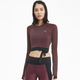 Studio Metallic Women's Long Sleeve Top