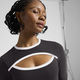 HER Long Sleeve Trim Women's Dress