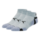 Men's Extended Heel/Toe Quarter Crew Socks [3 Pack]