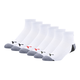 Men's Quarter Crew Wordmark Socks [6 Pack]