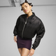 Women's Satin Bomber Jacket