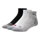 Quarter Crew Cat Socks [3 Pack]