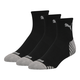 Men's Half-Terry Quarter Length Crew Socks (3 Pairs)