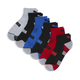 Men's Half-Terry Quarter-Length Crew Socks (6 Pairs)