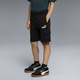 PUMA Basics Big Kids' Fleece Cargo Shorts