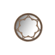 A.R.T. Furniture Architrave Round Mirror in Rustic Pine 277123-2608