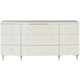 Bernhardt Silhouette 9 Drawer Dresser in Eggshell