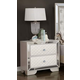 Galaxy Home Madison 2 Drawer Nightstand in Beige GHF-808857830470 Galaxy Home Madison 2 Drawer Nightstand in Beige GHF-808857830470