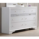 Galaxy Home Matrix 9 Drawer Dresser in White GHF-808857710864