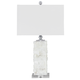 Malise Alabaster Table Lamp in White L429014 FedEx/UPS