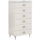 Bernhardt Silhouette Tall Drawer Chest in Eggshell 307-117 PROMO Bernhardt Silhouette Tall Drawer Chest in Eggshell 307-117 PROMO