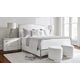 Bernhardt Silhouette 2-Piece Panel Bedroom Set in Eggshell Bernhardt Silhouette 2-Piece Panel Bedroom Set in Eggshell