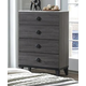 Boss Furniture F5454 4 Drawer Chest in Grey Boss Furniture F5454 4 Drawer Chest in Grey