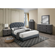 Boss Furniture F9572 5 Piece Bedroom Set in Charcoal PROMO