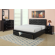 Boss Furniture F9313 4 Piece Bedroom Set in Black Boss Furniture F9313 4 Piece Bedroom Set in Black