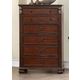 Boss Furniture F5489 6 Drawer Chest in Brown Boss Furniture F5489 6 Drawer Chest in Brown