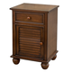 Sunset Trading Nantucket 1-Drawer Nightstand in All Spice CF-1137-0158