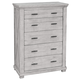 Sunset Trading Crossing Lakes Chest in Barn Gray CF-4141-0786