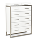 AICO Marquee Chest in Cloud White KI-MRQE070-108 PROMO