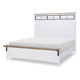 Legacy Classic Franklin Two-Tone Panel California King Bed in Oak and White 1561-4207K Legacy Classic Franklin Two-Tone Panel California King Bed in Oak and White 1561-4207K