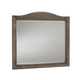Vaughan Bassett Cool Farmhouse Arched Mirror in Grey 801-446