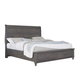 Vaughan Bassett Vista Queen Sleigh Storage Bed in Grey Oak