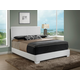 Glory Furniture G1890/G3190F King Upholstered Platform Bed in White