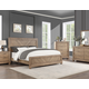 Steve Silver Montana 4-Piece Panel Bedroom Set in Weathered Sand