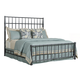 Kincaid Abode Sylvian Queen Metal Bed in Matte Black 269-300P