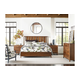 Kincaid Monogram Walnut Ashburn 2pc Slat Bedroom Set