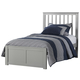 Hillsdale Furniture Schoolhouse 4.0 Marley Twin Panel Bed in Gray