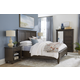 Aspenhome Cambridge 2pc Panel Storage Bedroom Set in Cracked Pepper
