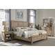 Aspenhome Cambridge 2pc Panel Storage Bedroom Set in Modern Khaki