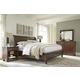 Aspenhome Cambridge 2pc Sleigh Storage Bedroom Set in Classic Cherry