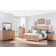 Legacy Classic Trisha Yearwood TY656 Todays Traditions 4-Piece Panel Bedroom Set in Natural Hickory
