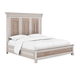 A.R.T. Furniture Alcove King Panel Bed in Belgian Ivory, Washed Maple 321136-2801  PROMO
