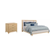 Kincaid Essence 2pc Kendall Upholstered Bedroom Set in Essence Ash