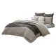 AICO Paragon 9-pc Queen Comforter Set in Taupe BCS-QS09-PRAGN-TAUP PROMO