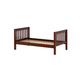 Maxtrix Basic Med/Med Slat Bed in Chestnut