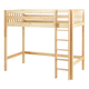 Maxtrix Bare Bone High Loft (2 x LOW) Slat Bedroom Set in Natural