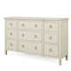 Universal Furniture Summer Hill 9 Drawer Dresser in Cotton 987040 CODE:UNIV10 for 10% Off