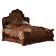 Acme Dresden California King Traditional Arch Bed Cherry Oak 12134CK EST SHIP TIME APPX 4 WEEKS