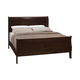 Coaster Louis Philippe King Sleigh Bed in Cappuccino 202411KE