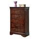 Alisdair Chest in Dark Brown B376-46 Alisdair Chest in Dark Brown B376-46