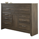 Juararo Vintage Dresser in Dark Brown B251-31