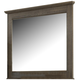 Juararo Vintage Bedroom Mirror in Dark Brown B251-36 Juararo Vintage Bedroom Mirror in Dark Brown B251-36