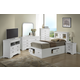 Glory Furniture G3190B 5-Piece Storage Bedroom Set in White