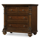 Hooker Furniture Leesburg Three-Drawer Nightstand in Mahogany 5381-90016 Hooker Furniture Leesburg Three-Drawer Nightstand in Mahogany 5381-90016