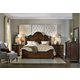 Hooker Furniture Leesburg 4-Piece Poster Bedroom Set in Mahogany