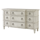 Lexington Oyster Bay Barrett Triple Dresser in Distressed 714-233 Lexington Oyster Bay Barrett Triple Dresser in Distressed 714-233